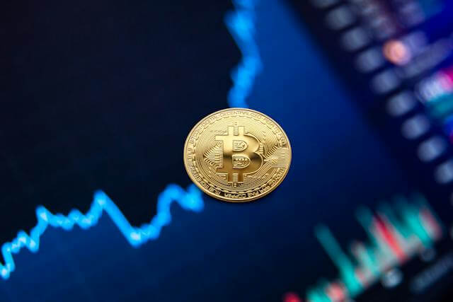 Le Bitcoin, une cryptomonnaie.