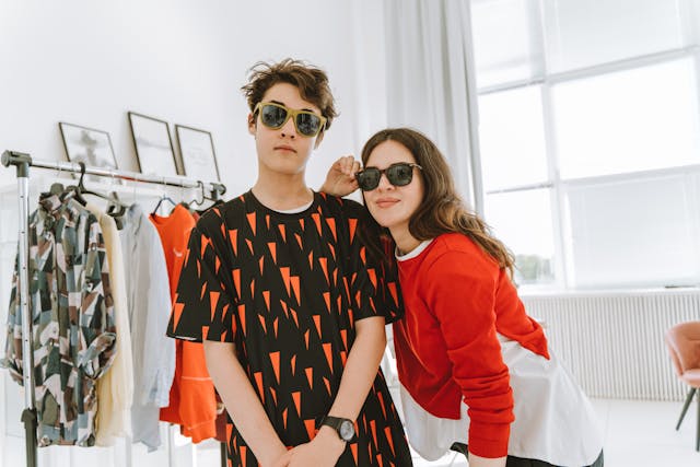 Deux amis dans leur chambre