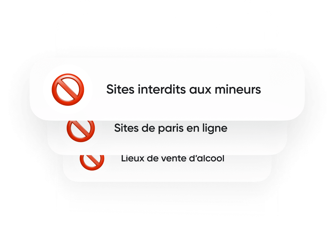 Des catégories de dépenses bloquées sur l'application Kard